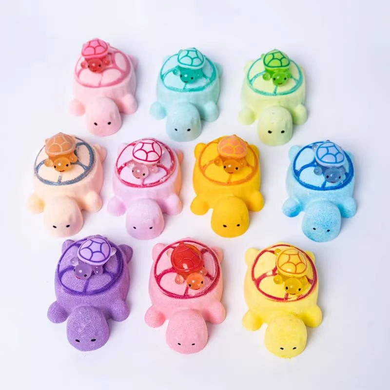 小乌龟香薰趣味浴球对对碰