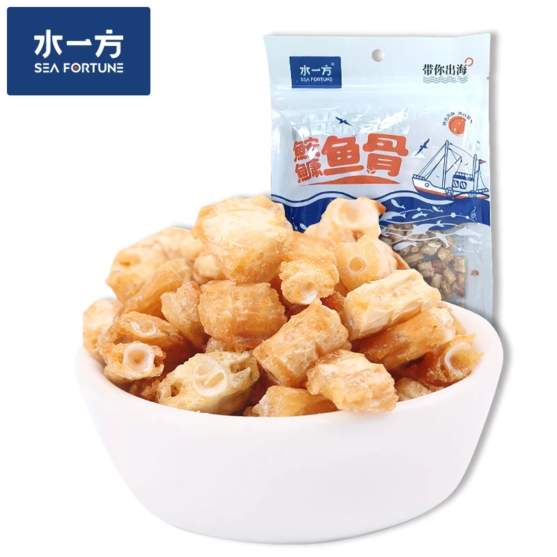 水一方安康鱼骨48g香脆海味零食