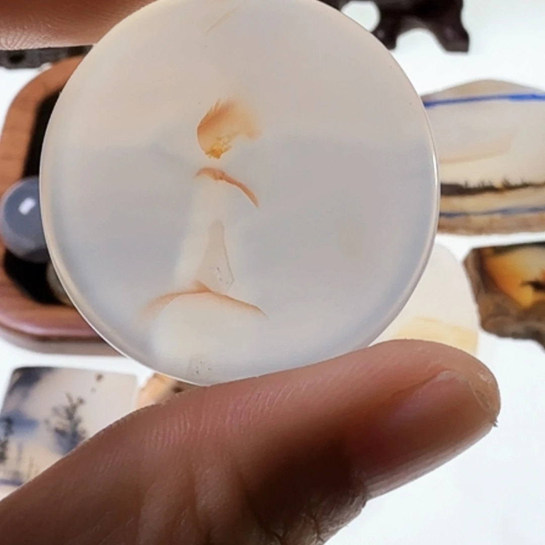 玛瑙/玉髓未镶嵌珠宝半成品