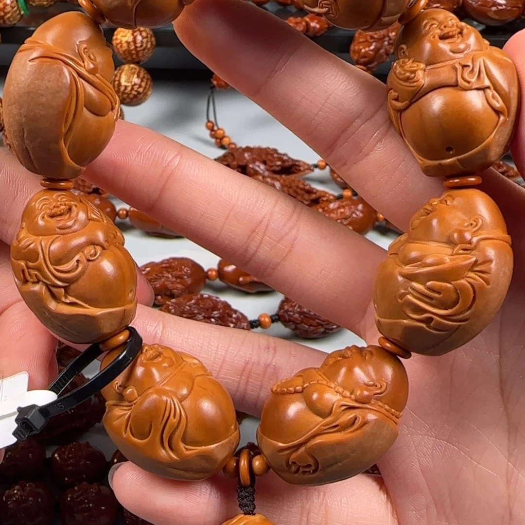 手串橄榄核油核包衣弥勒手串