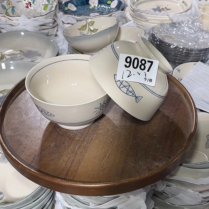 瓷微瑕外贸餐具9087