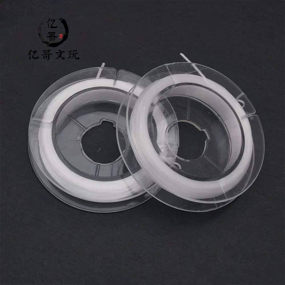 水晶弹力线手串绳编织手绳串珠珠子手串链皮筋文玩牛筋弹性0.8mm