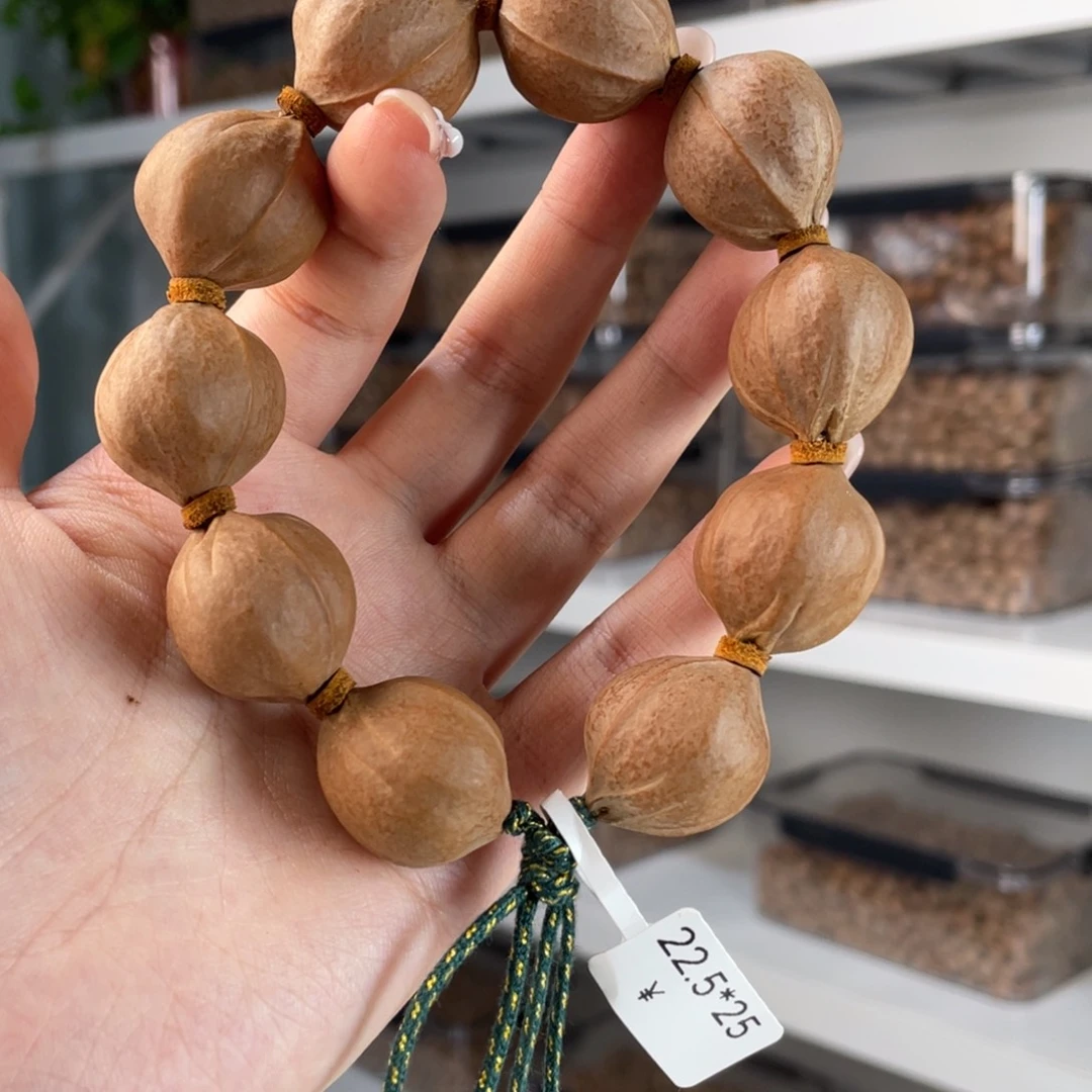 马***大手串/手链橄榄核22.5 25梅林铁核