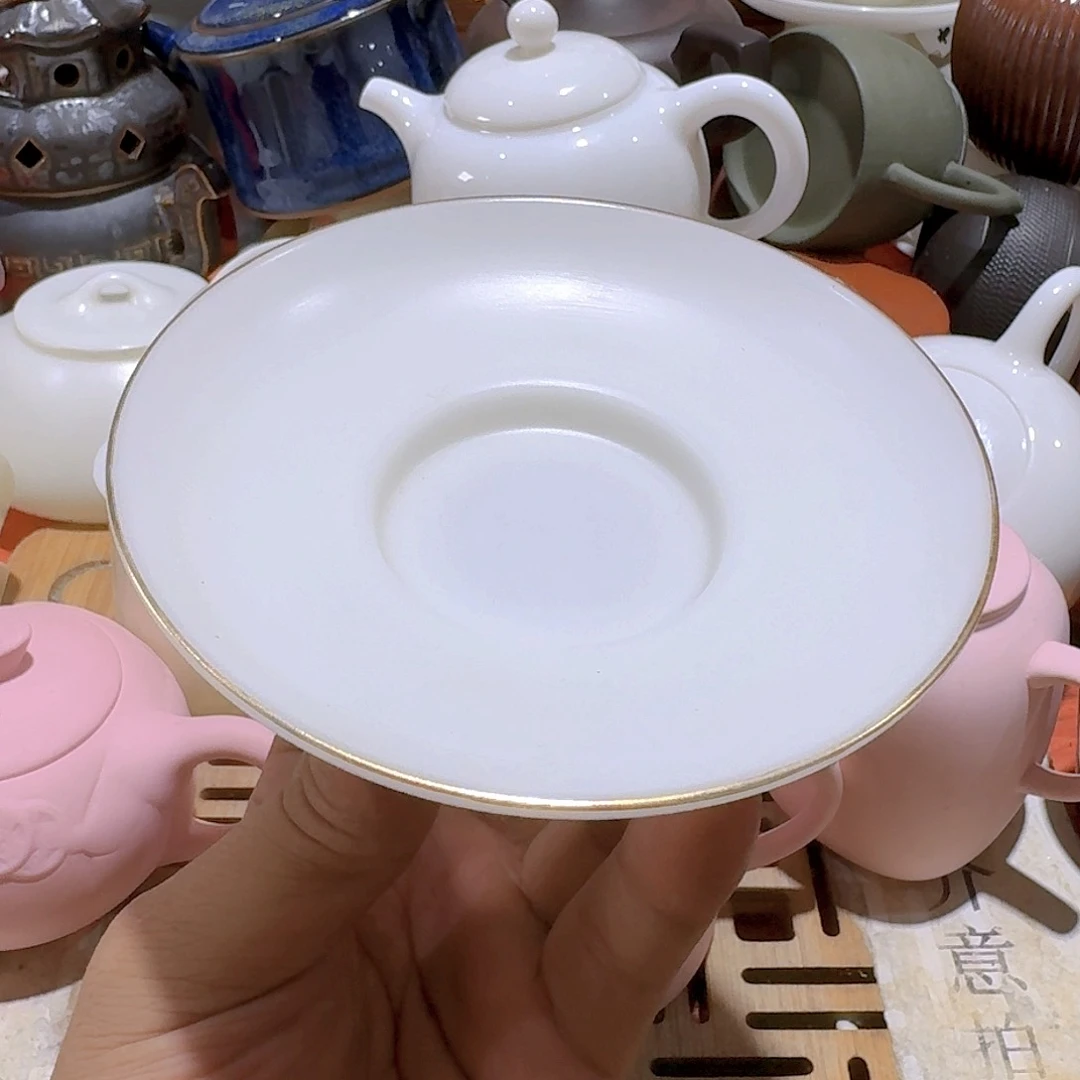 瑕疵茶具。介意勿拍