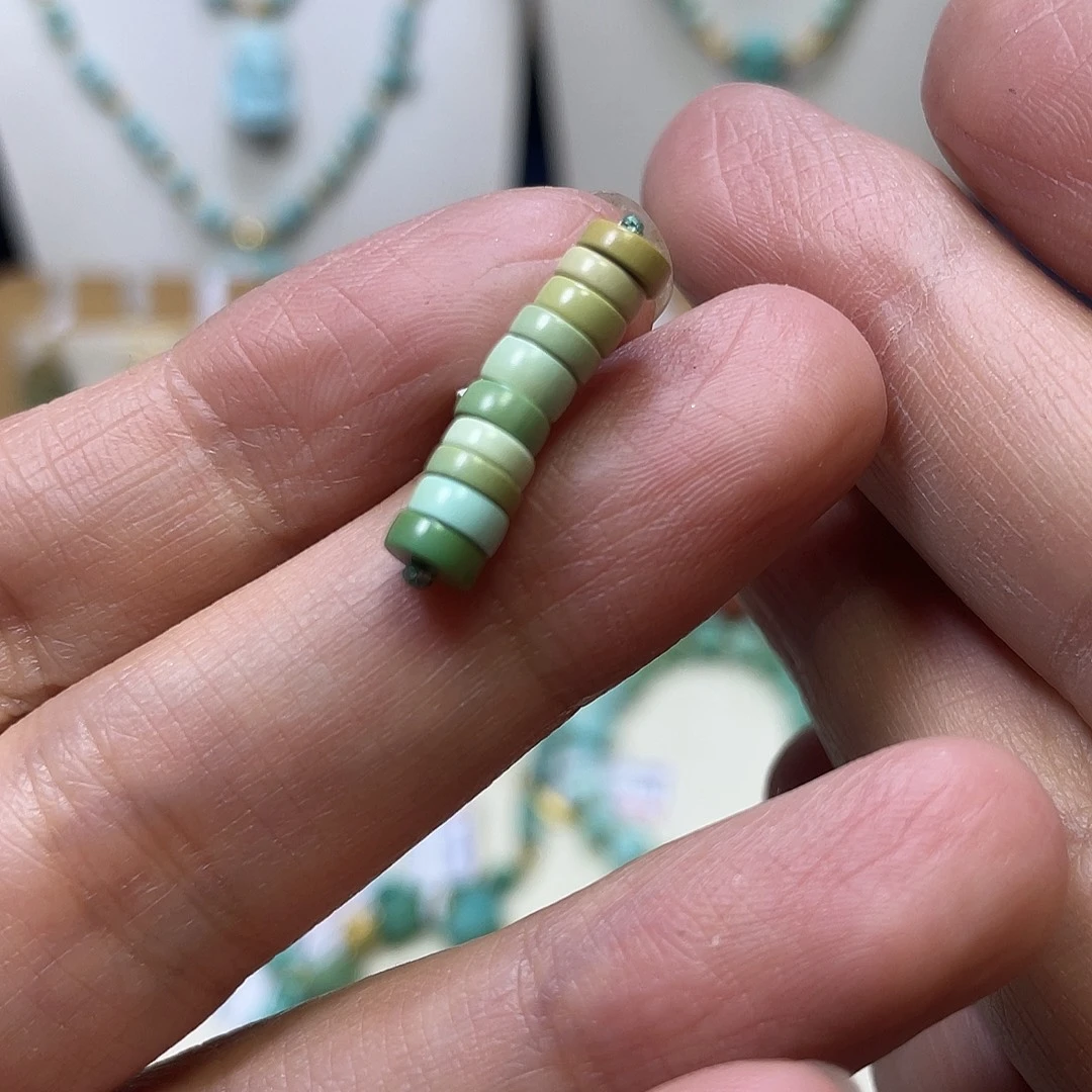 绿松石未镶嵌隔片