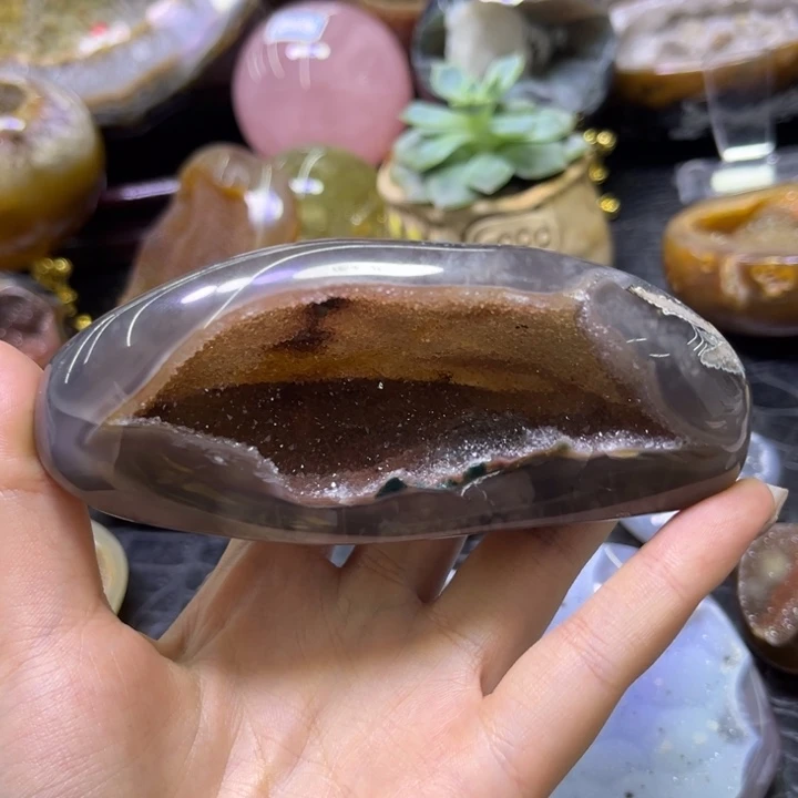 发饰水晶未镶嵌红晶开口笑