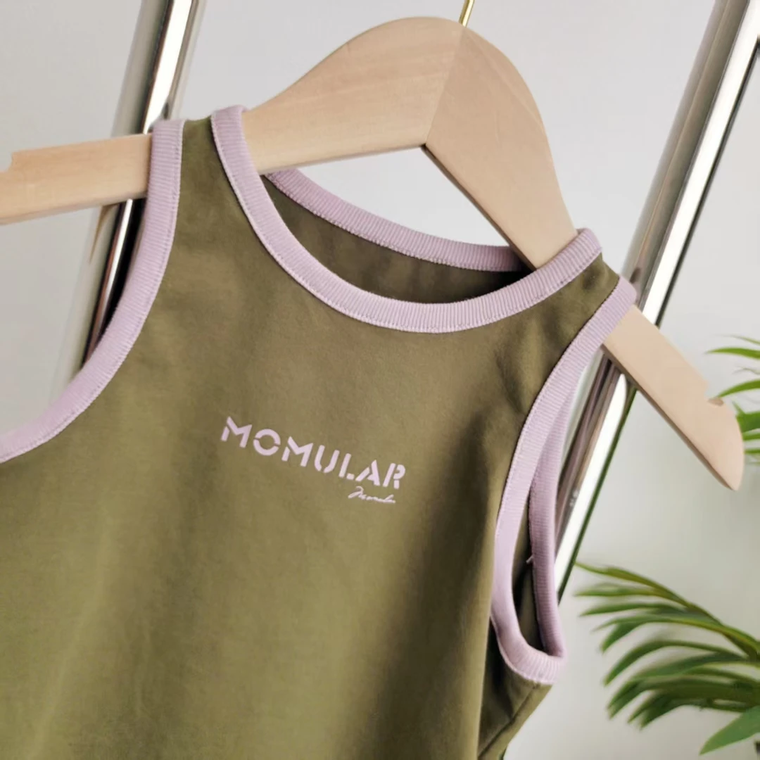 【G470】绿色背心B0-12