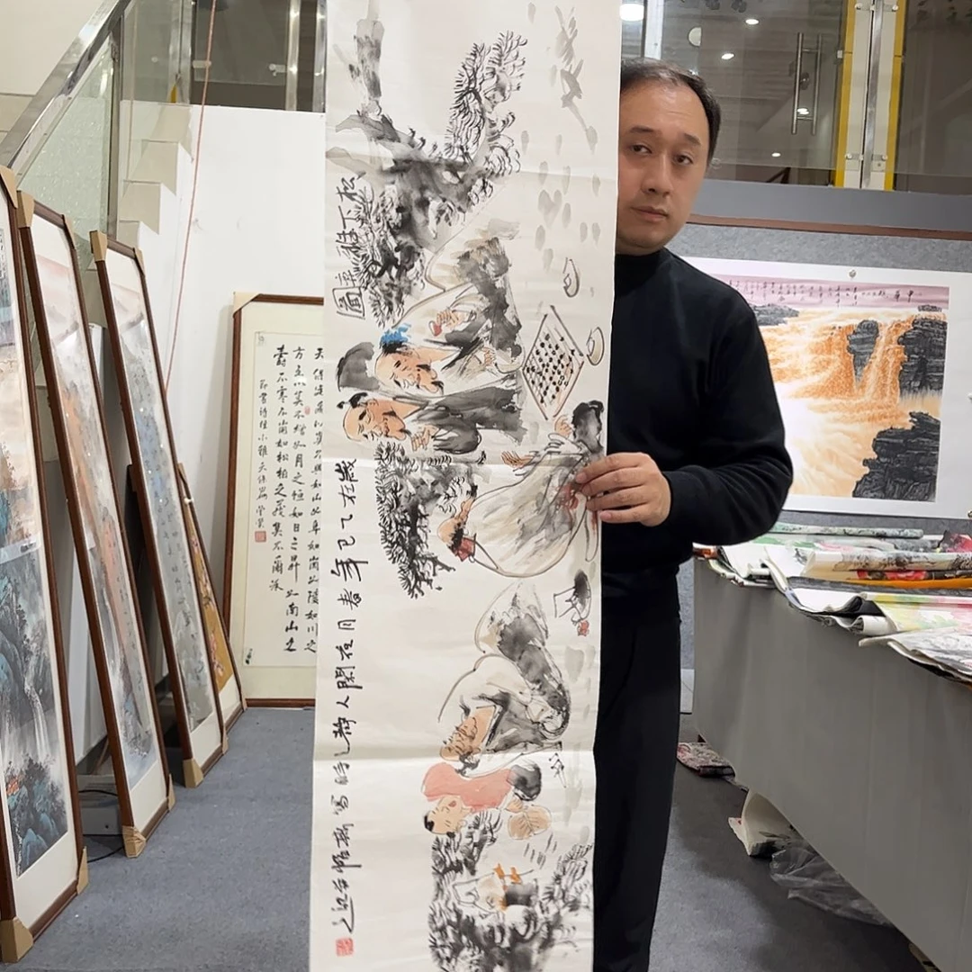 国画LT国画单幅任发