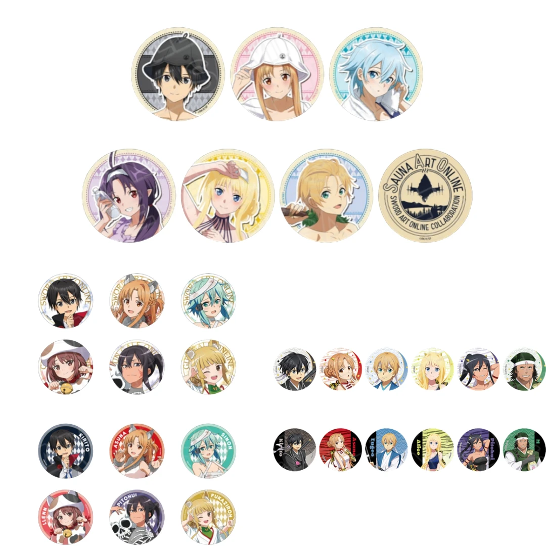 【刀剑神域】SAO 桑拿/桃太郎/妖怪吧唧（盲盒代拆）