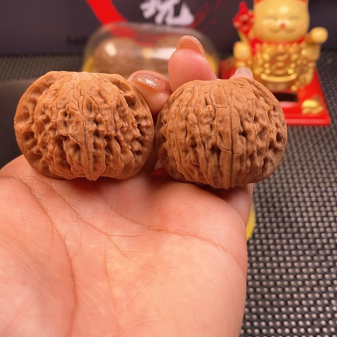 文玩核桃吊坠40➕矮桩正磨全品