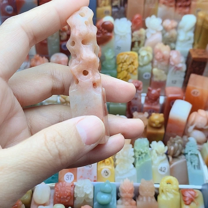 昌化石印石名章定制