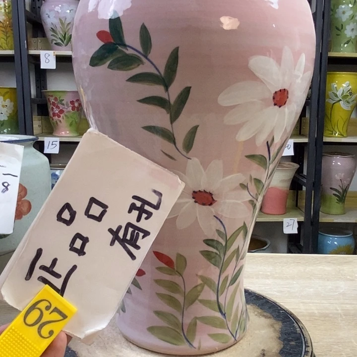 景德镇高温陶瓷花盆