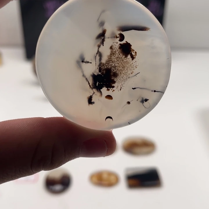 玛瑙/玉髓未镶嵌吊坠(不含链)