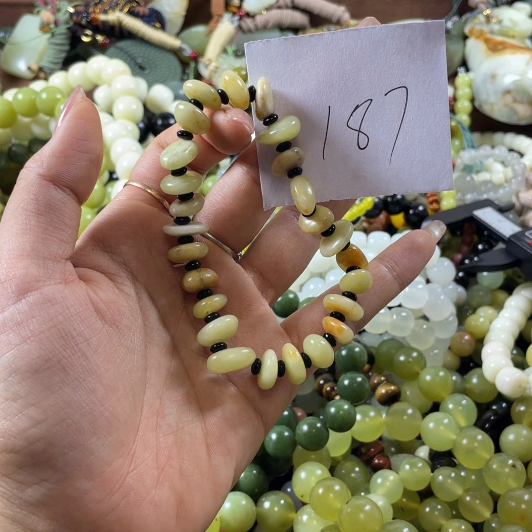 蛇纹石玉未镶嵌手串