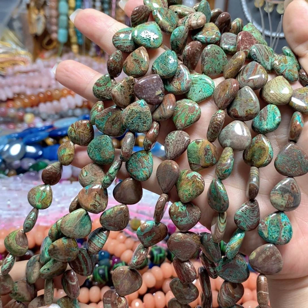 玛瑙/玉髓合金珠宝半成品凤凰松一条卡15mm