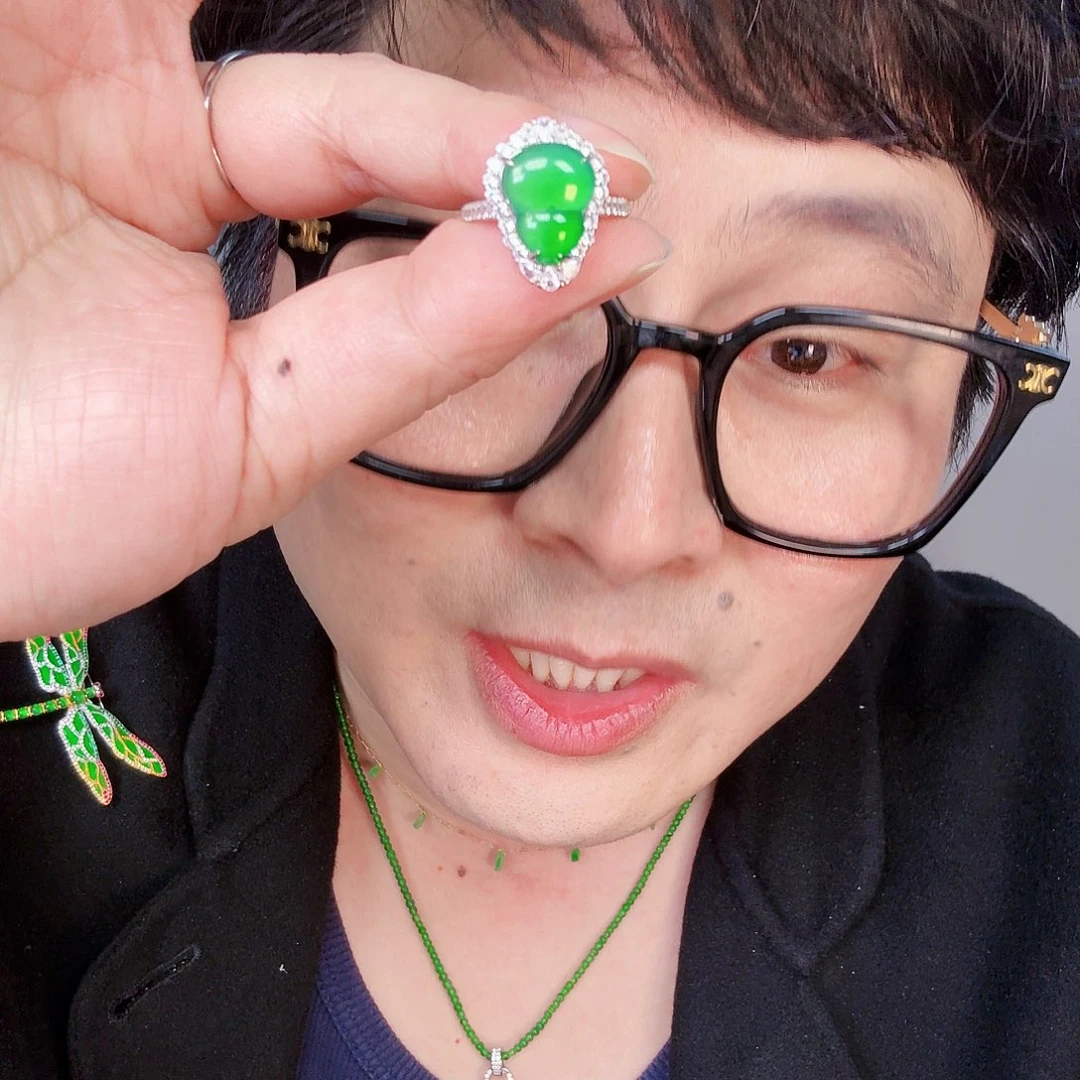 翡翠颈饰未镶嵌一个