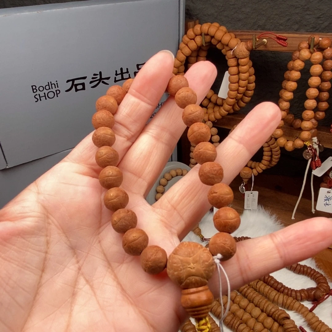 手串凤眼菩提st11非实心10.5尺22了