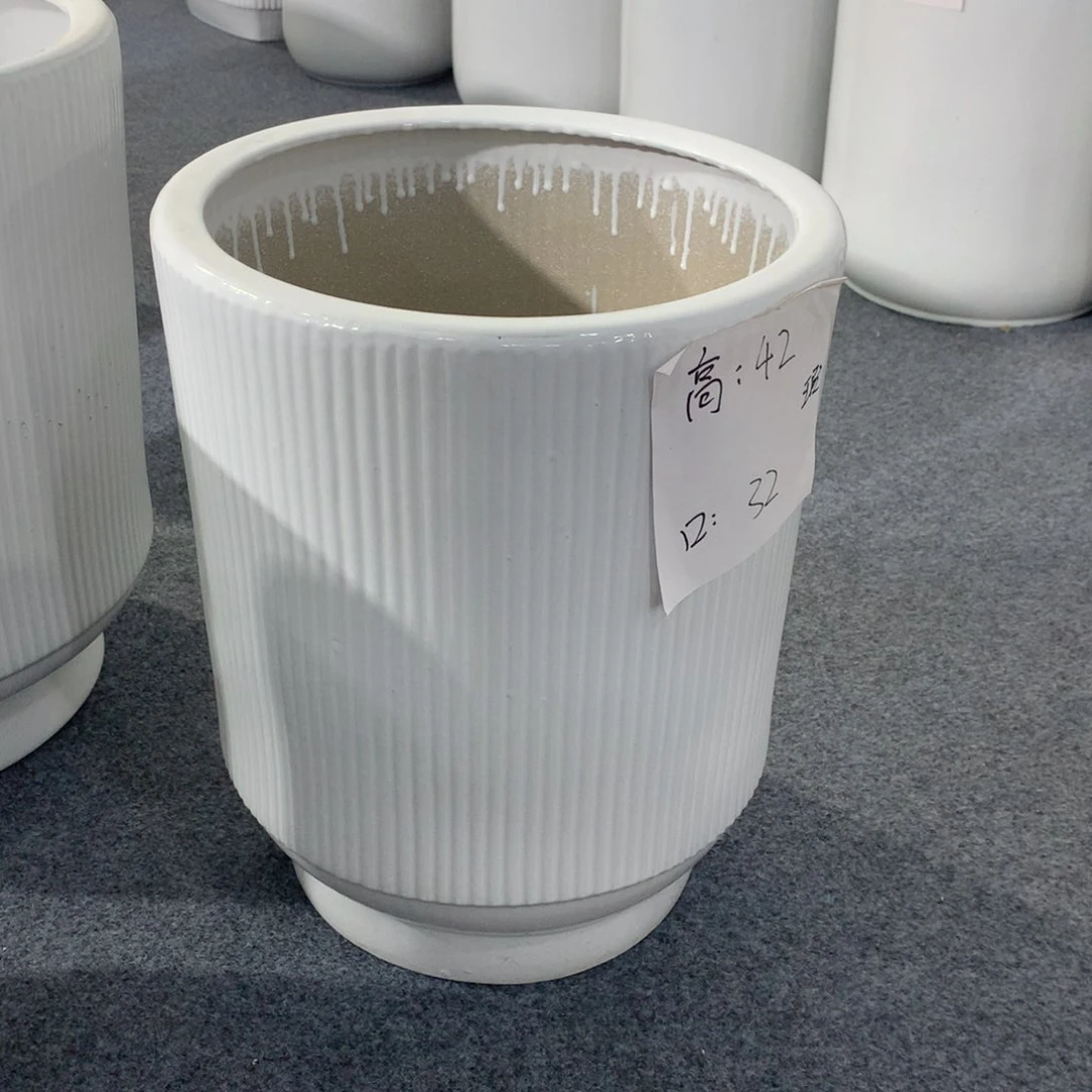 高温陶瓷花盆微瑕