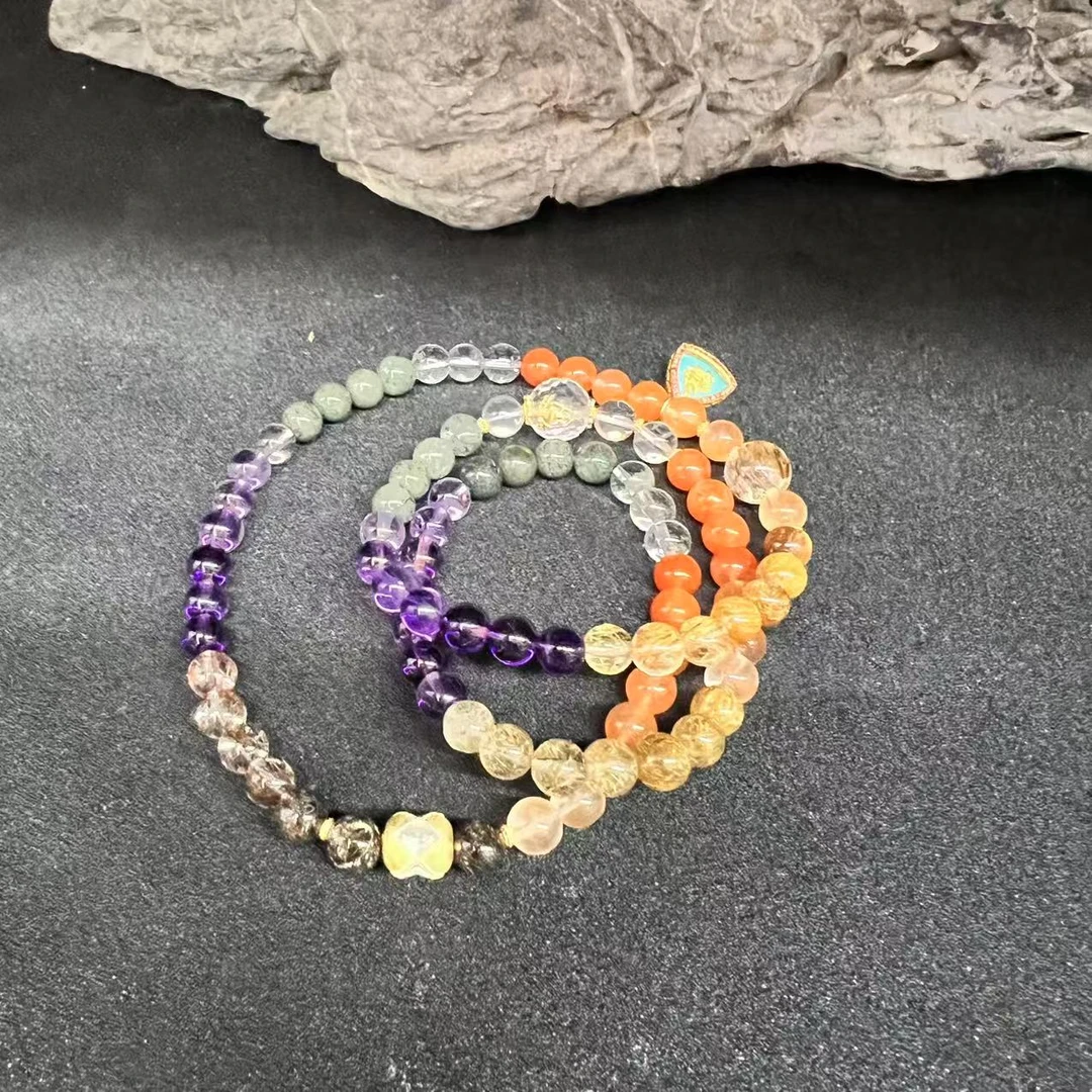 BY0502FXH标89 北玉精选 水晶手串