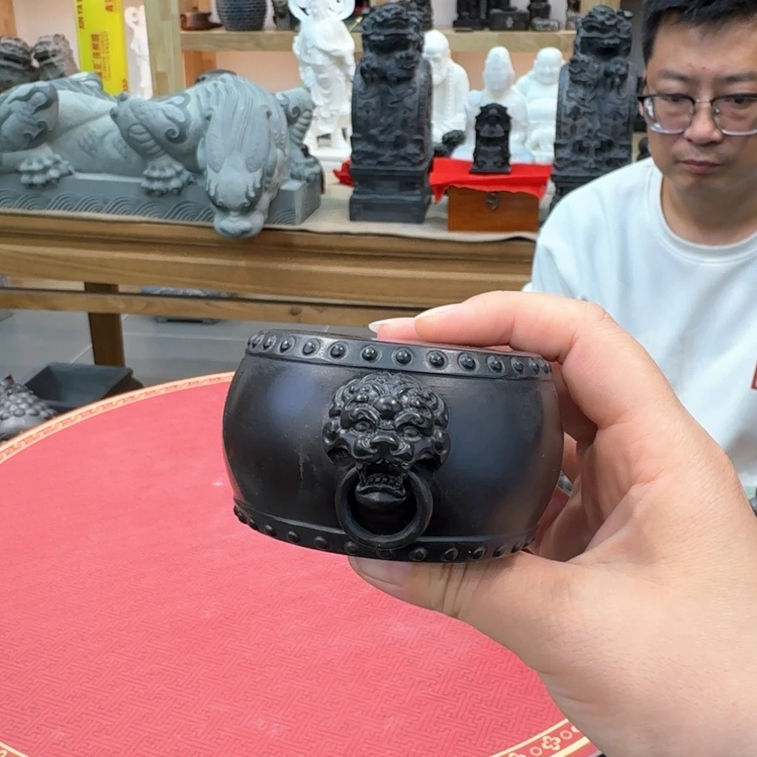 西安石晋錾石雕手工雕刻摆件