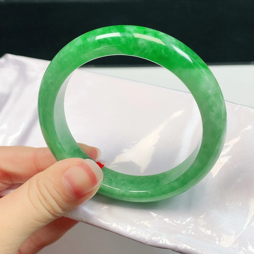 翡翠未镶嵌手镯1499