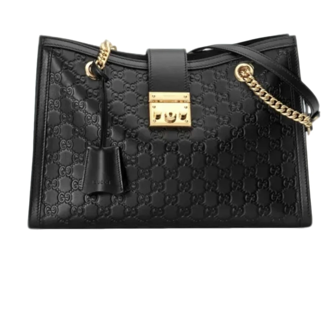 99新 GUCCI/古驰 全牛皮padlock大号(13585)