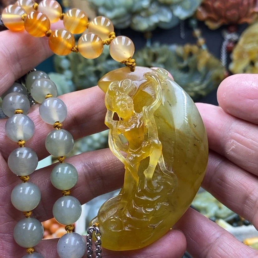 【闪购商品】未镶嵌岫玉吊坠