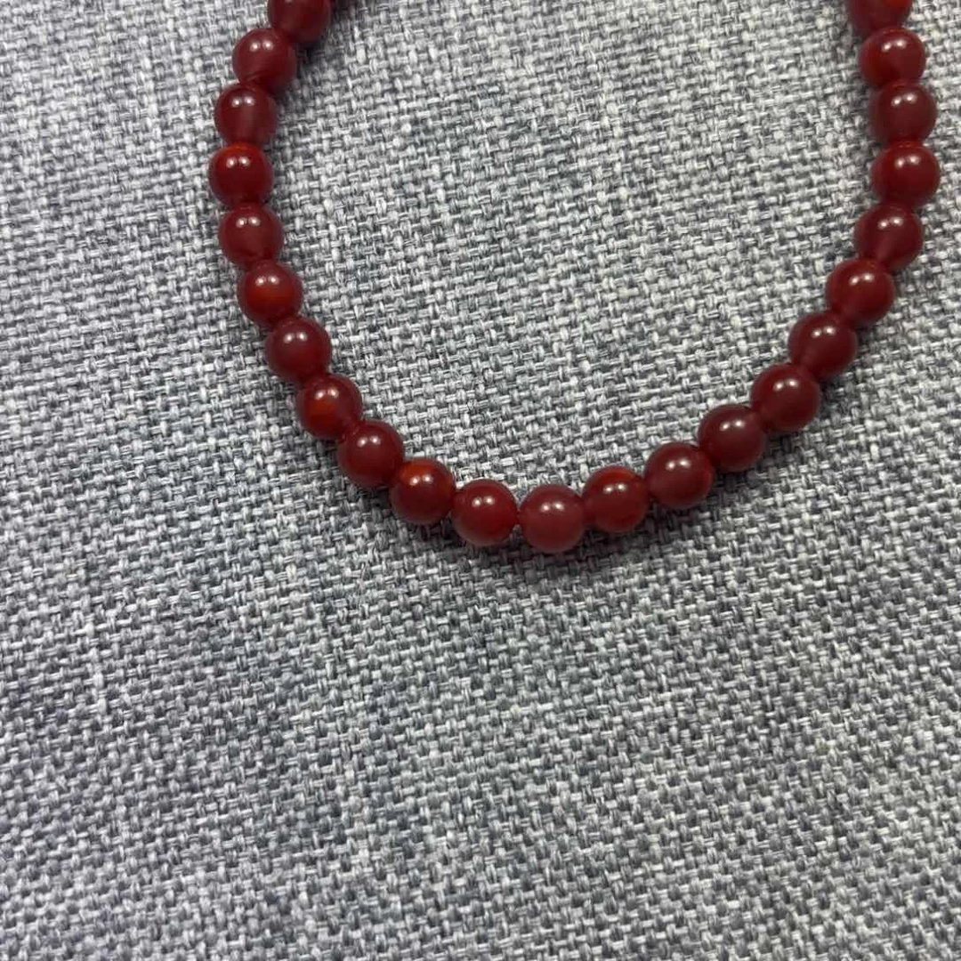 南红玛瑙颈饰合金