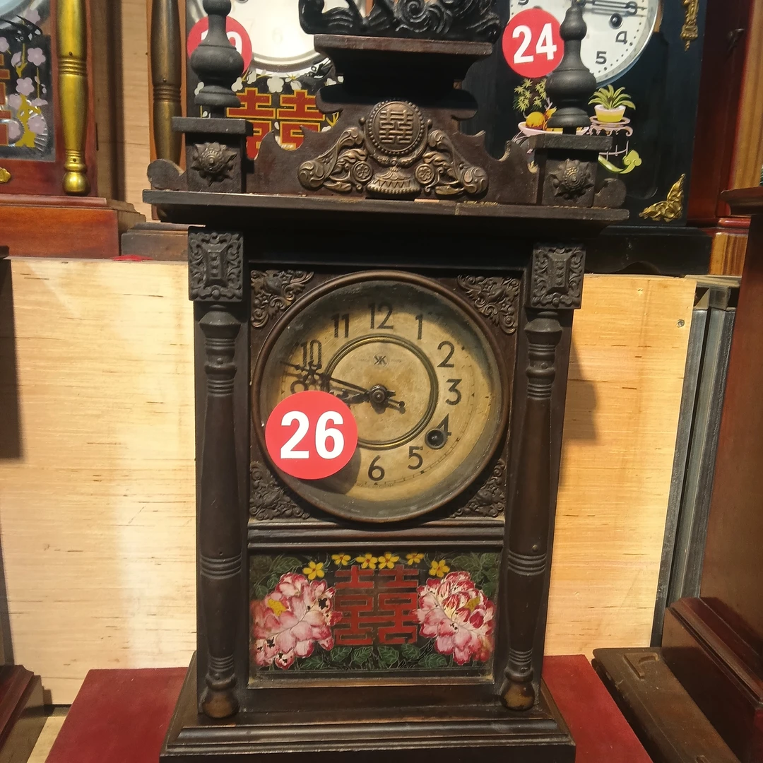 民俗座钟永康牌,26号
