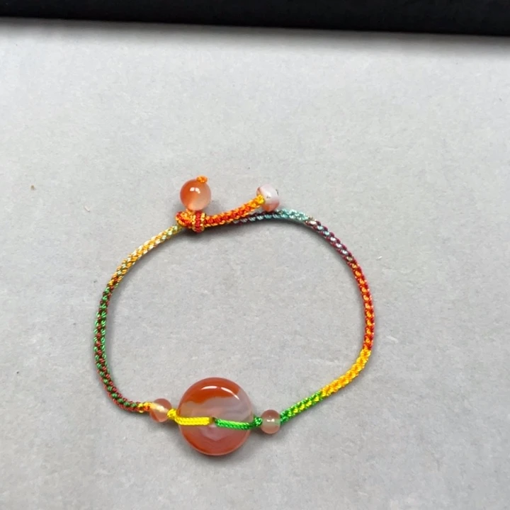 南红玛瑙手绳未镶嵌