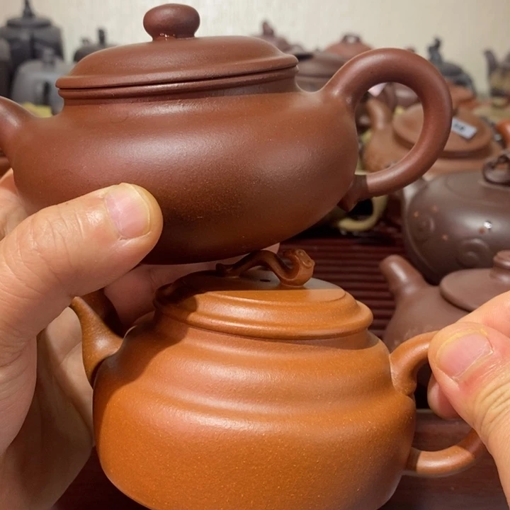 紫砂茶壶肥**腻精工制作