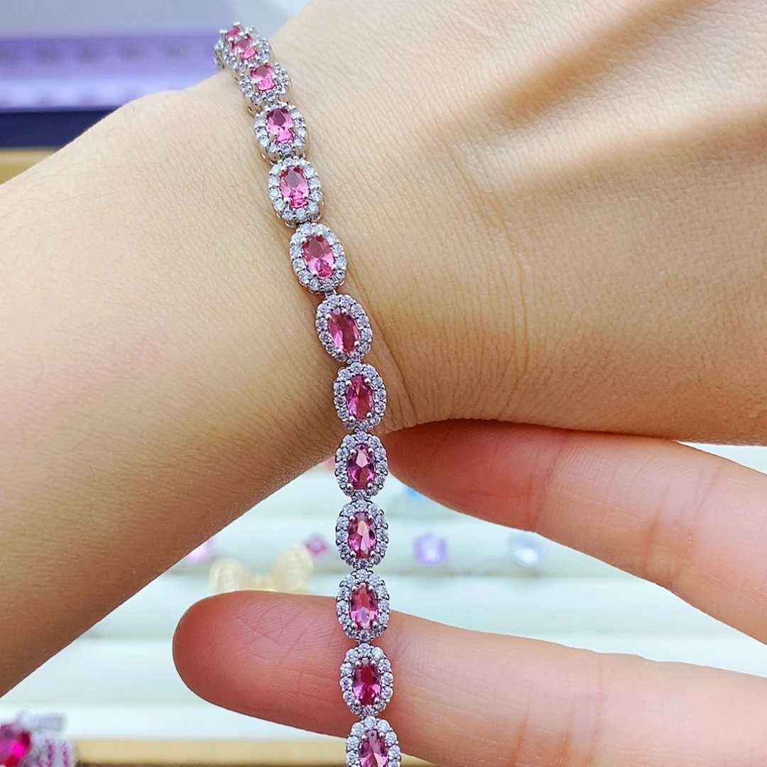 未镶嵌手链碧玺手链