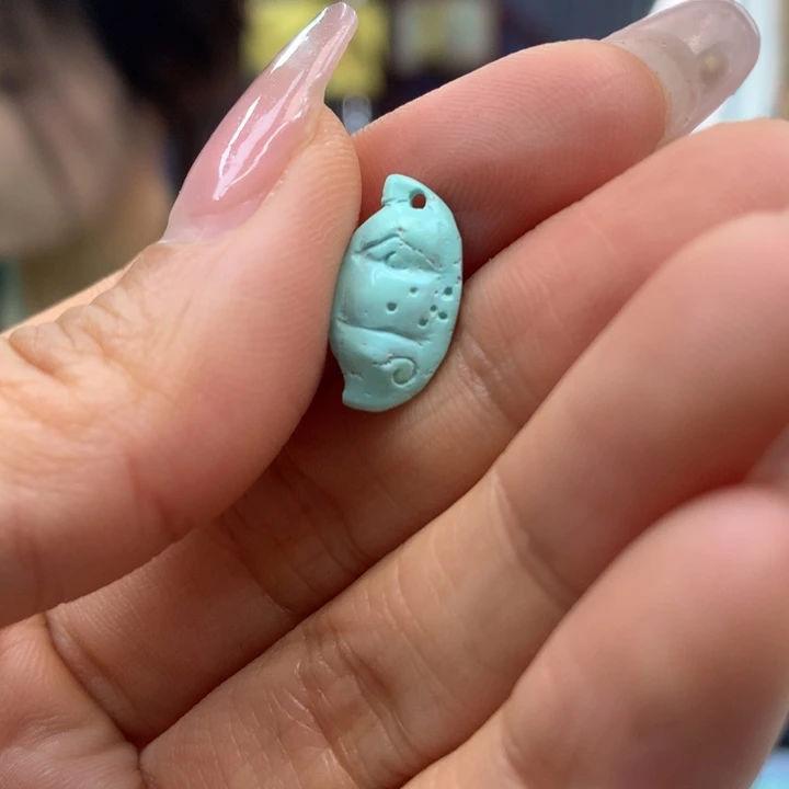 绿松石未镶嵌配饰