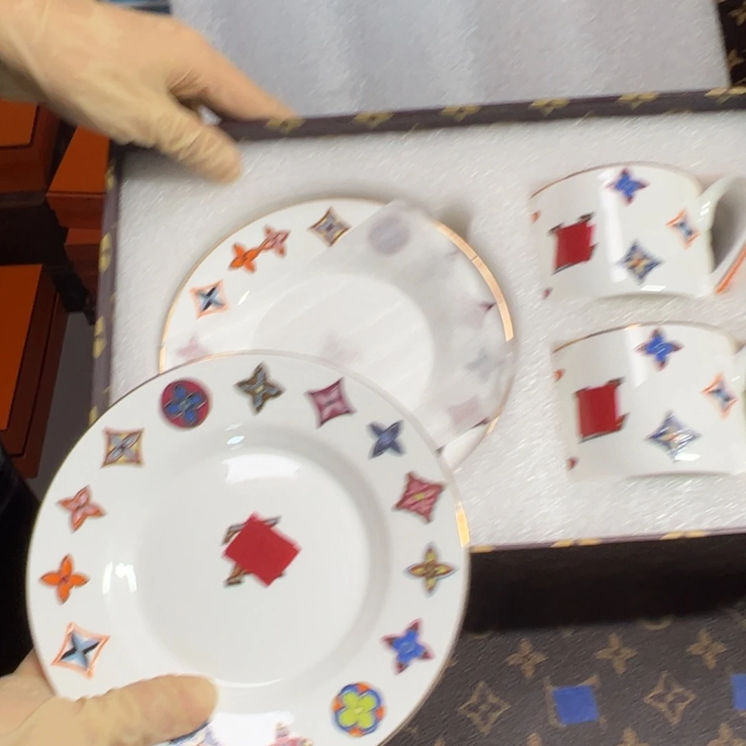 欧美陶瓷餐具摆件100