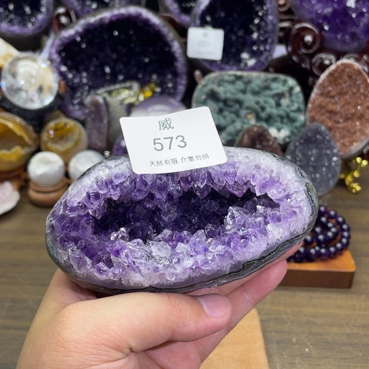 水晶未镶嵌珠宝半成品