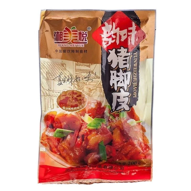 湘美悦韵味猪脚皮200克*40包