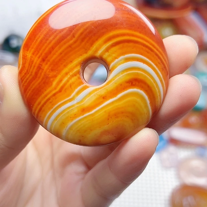 玛瑙/玉髓未镶嵌颈饰