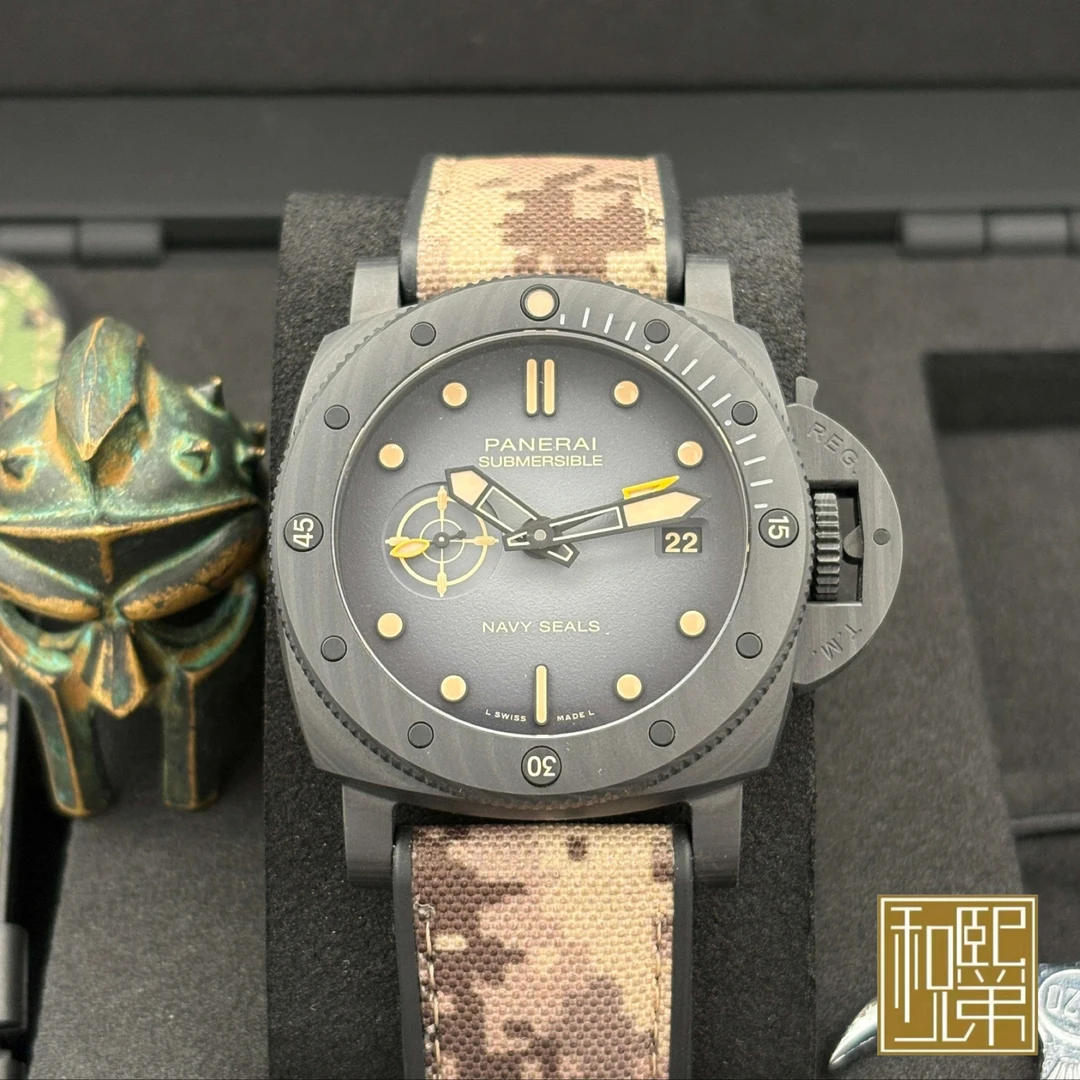 99新 Panerai/沛纳海 潜行/PAM01513/海豹突击队/25全/44