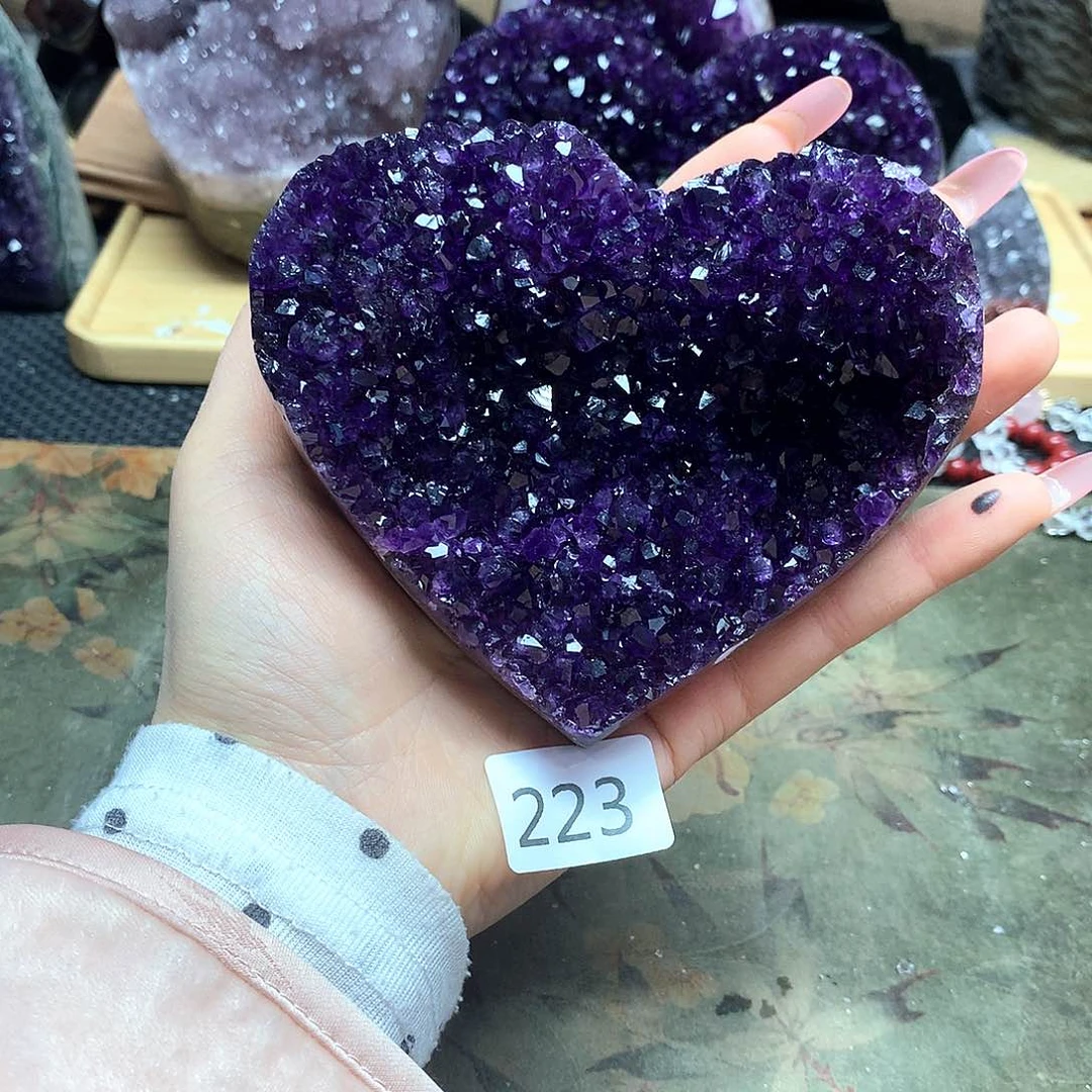 紫晶大型摆件（非配饰）未镶嵌