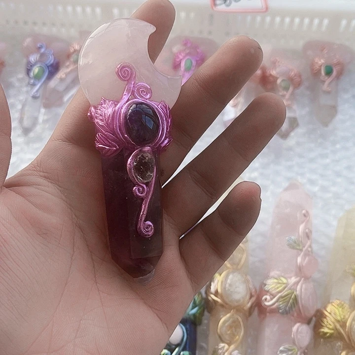 兔****未镶嵌摆件水晶水晶