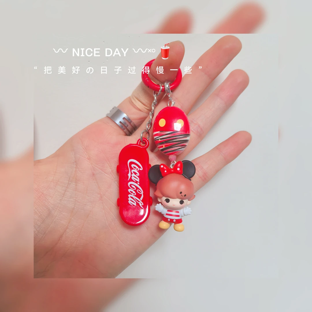 泼猴家弹簧绳伸缩钥匙扣挂件手环汽车钥匙链圈环挂饰钥匙扣