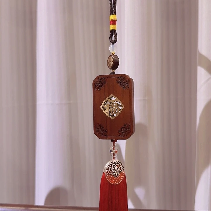 七天无理由花梨福禄挂件