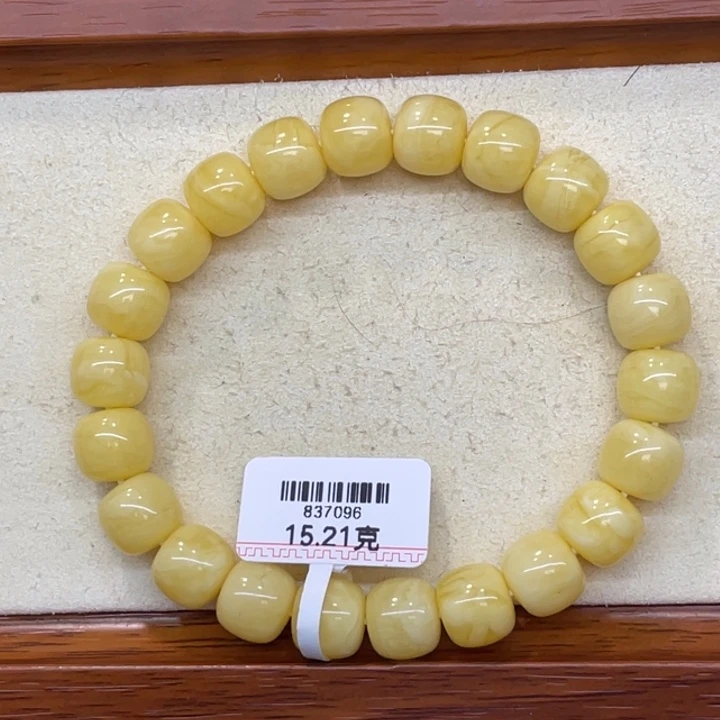 蜜蜡未镶嵌手链蜜蜡
