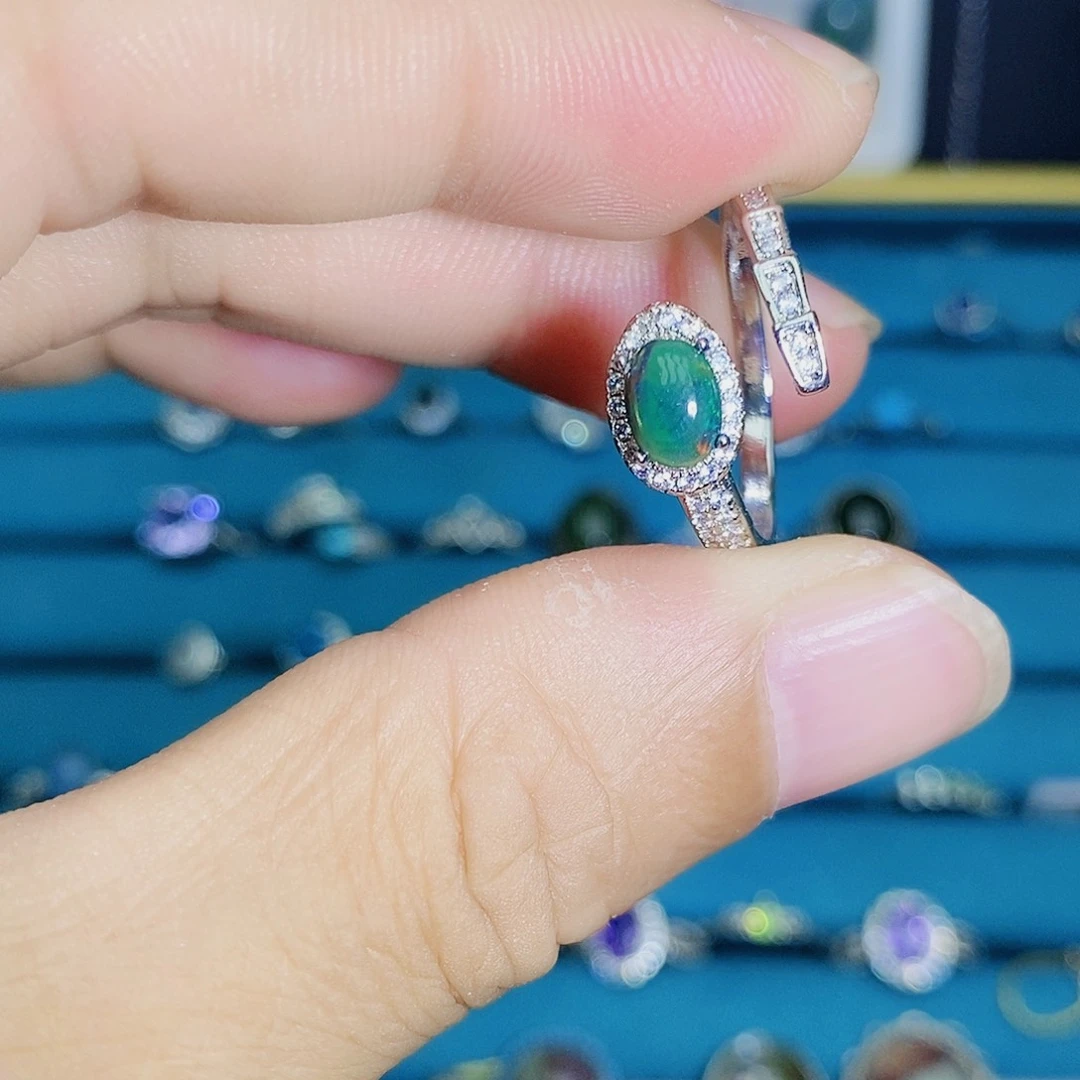 欧泊未镶嵌戒指89999