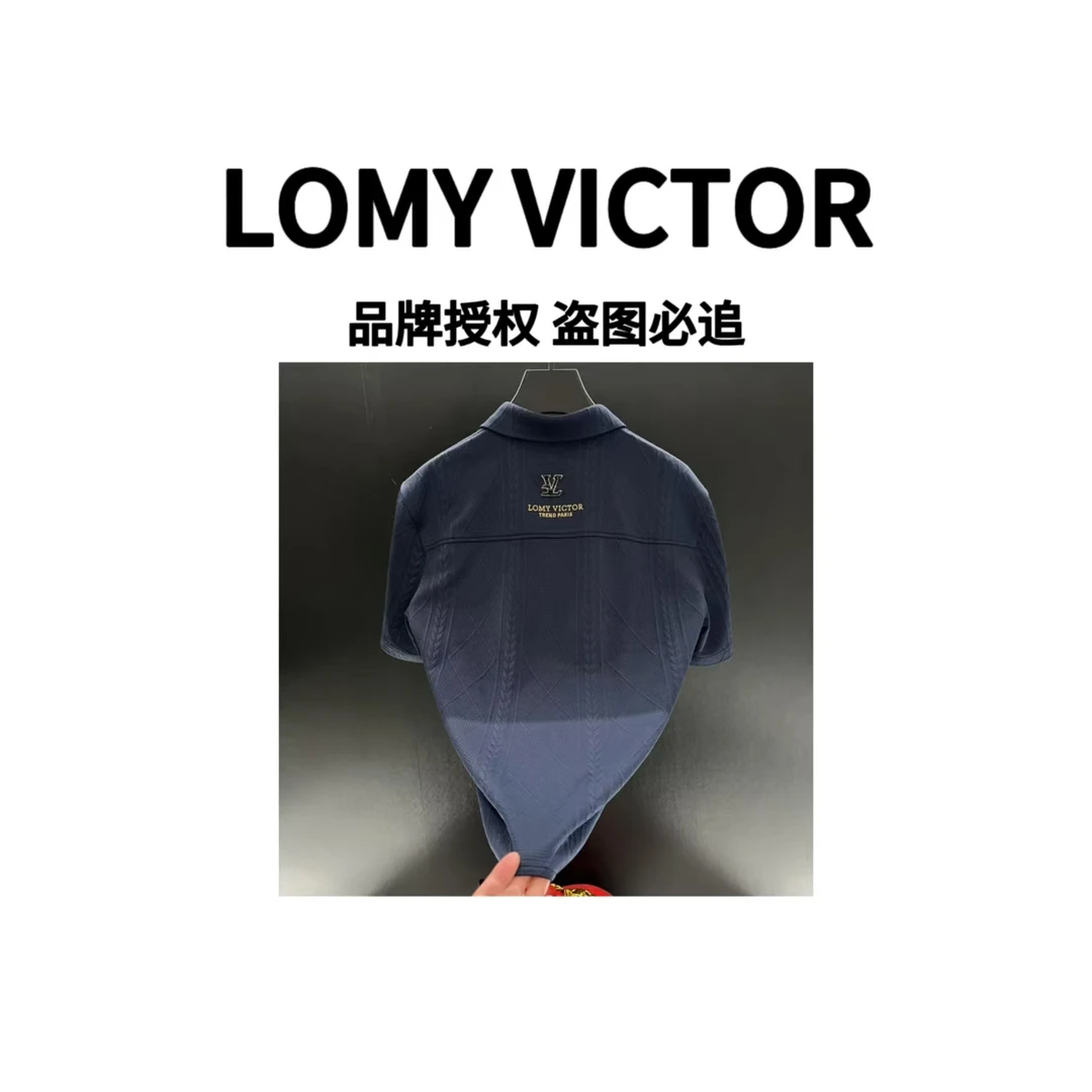 LOMY VICTOR欧洲站顶奢夏季新品polo衫上衣NZN1525