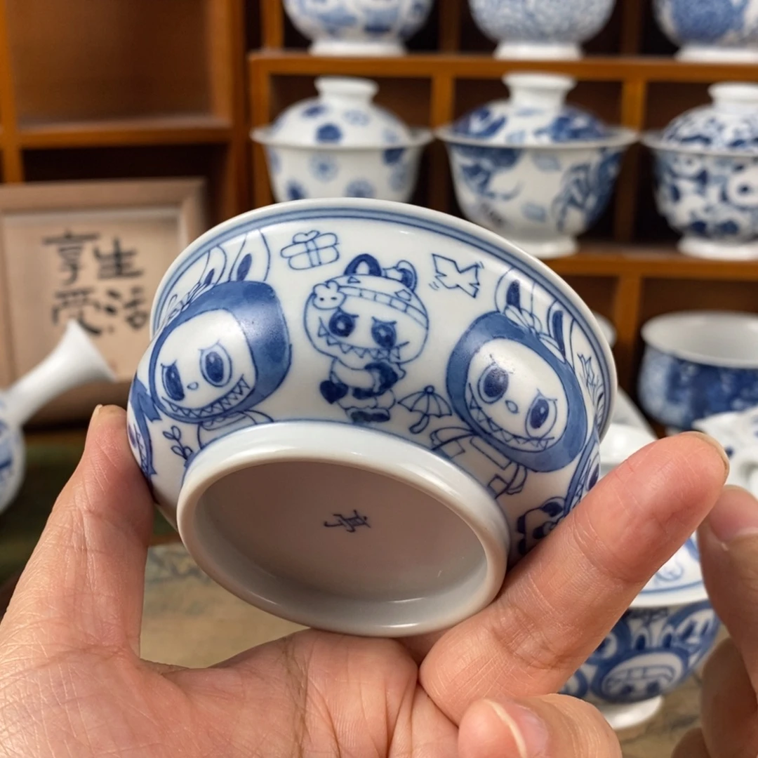 瓷片景德镇陶瓷手绘茶器058