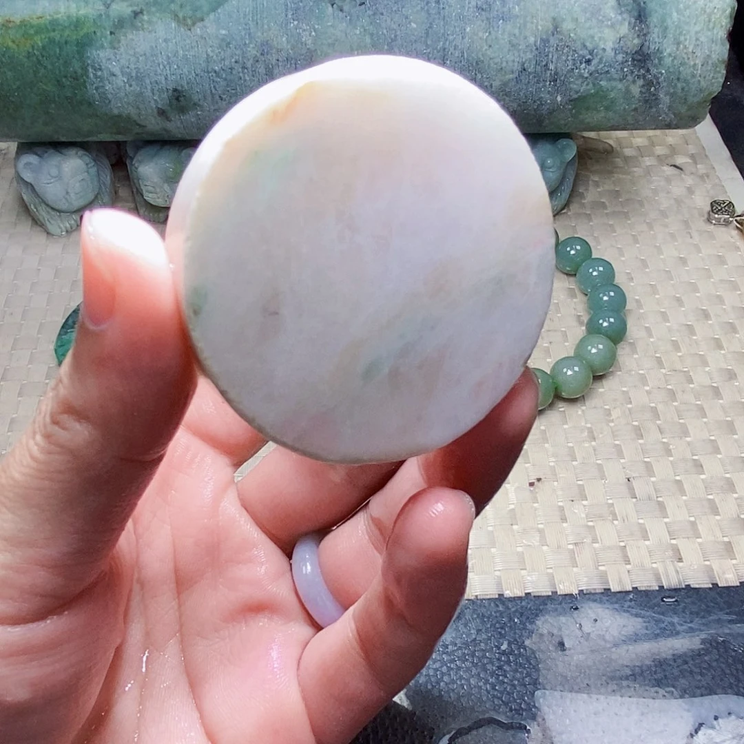 翡翠未镶嵌颈饰658