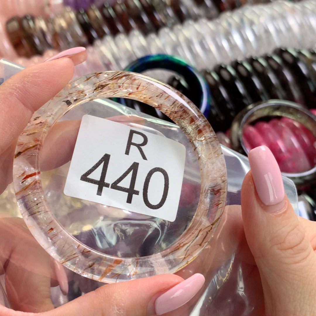 陈***c珠宝半成品水晶未镶嵌水晶手镯440-57