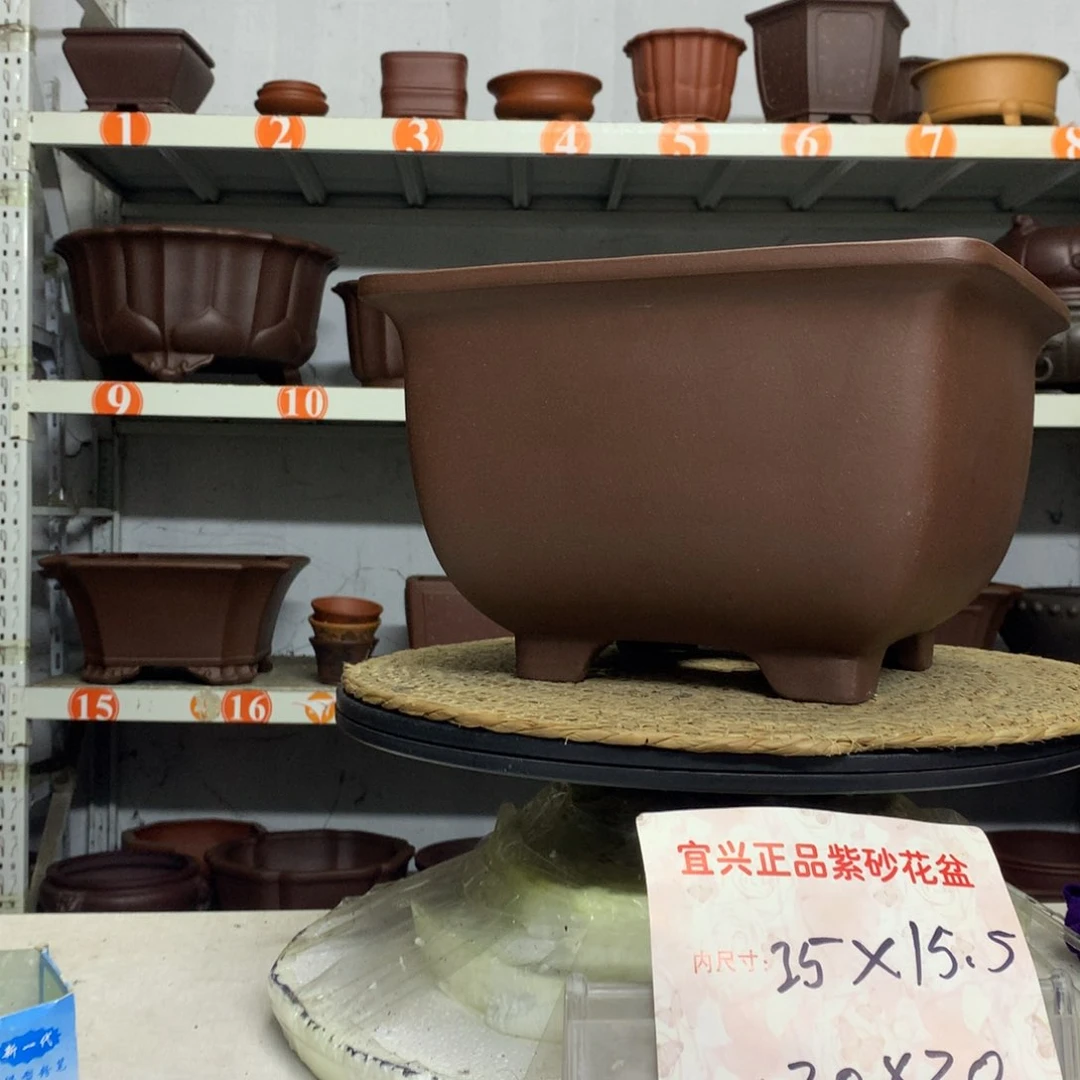 紫砂花盆宜兴紫砂花盆