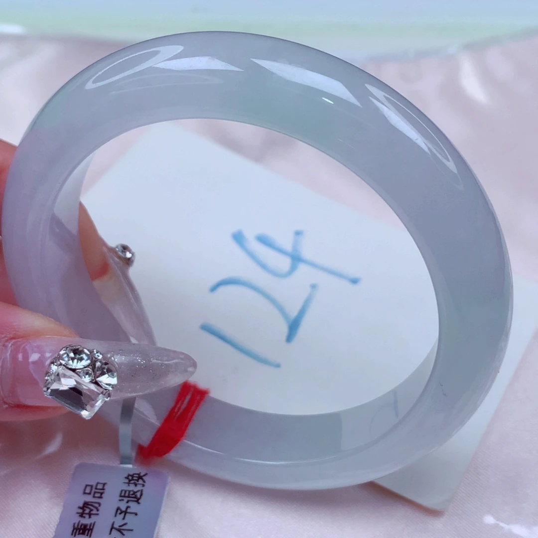 翡翠手镯未镶嵌天然缅甸翡翠A货手镯